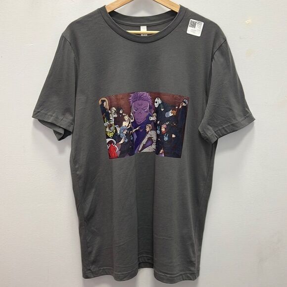 Shibuya Incident Men’s Grey Short Sleeve Anime Graphic Tee Size Large - Picture 1 of 6